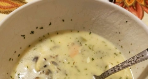 Cream of Chicken with Wild Rice Soup