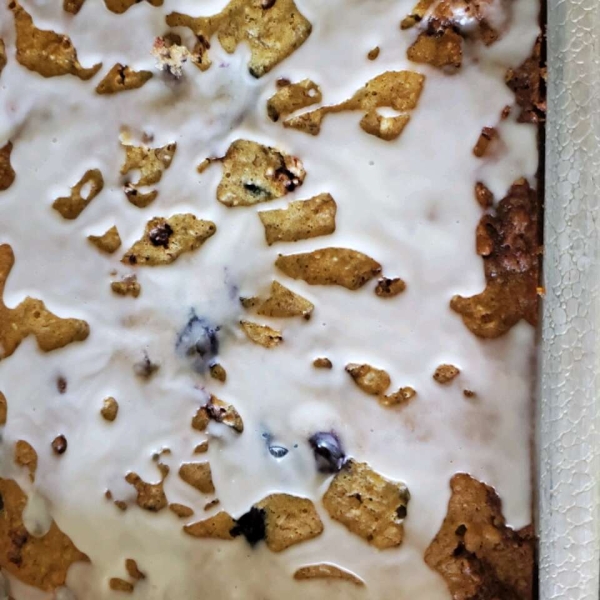 Blueberry-Banana Coffee Cake