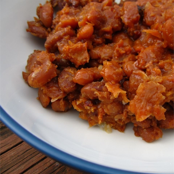 Slow Cooker Baked Beans