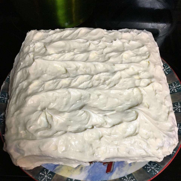 Banana-Nog Cake