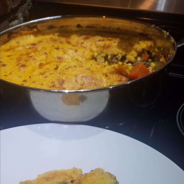 Sweet Potato-Cauliflower Shepherd's Pie