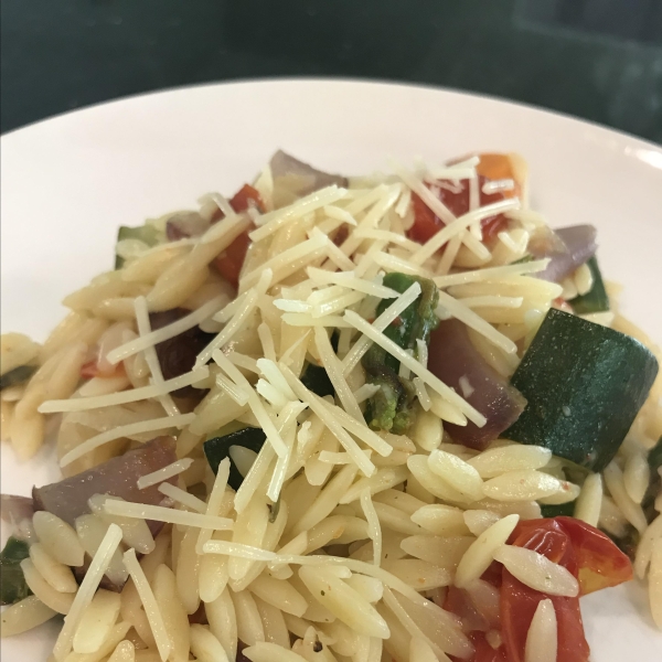 Roasted Vegetable Orzo