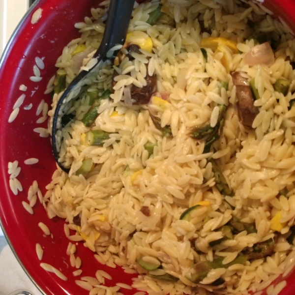 Roasted Vegetable Orzo