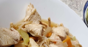 Cantonese Chicken Chow Mein