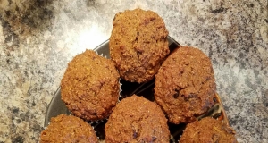 Pumpkin Spice Healthy Bran Muffins