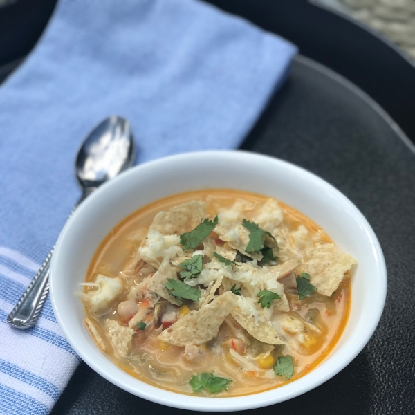 4-Pepper White Chicken Chili