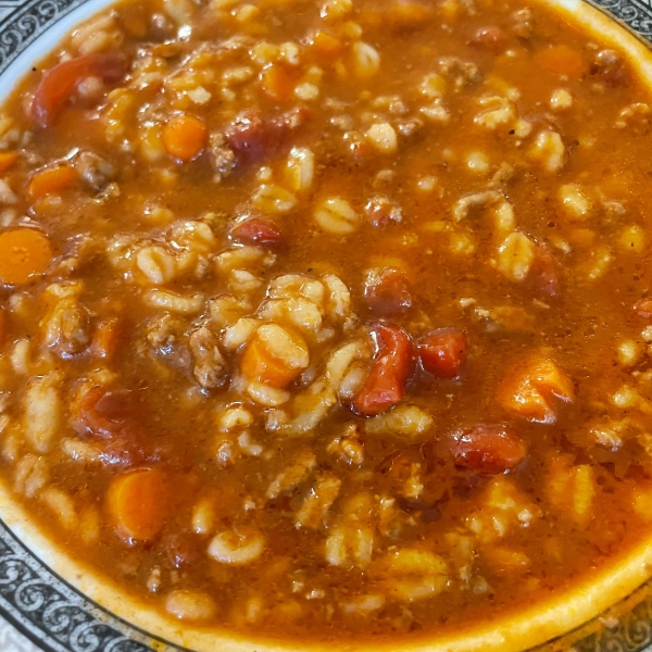 Hearty Hamburger Soup