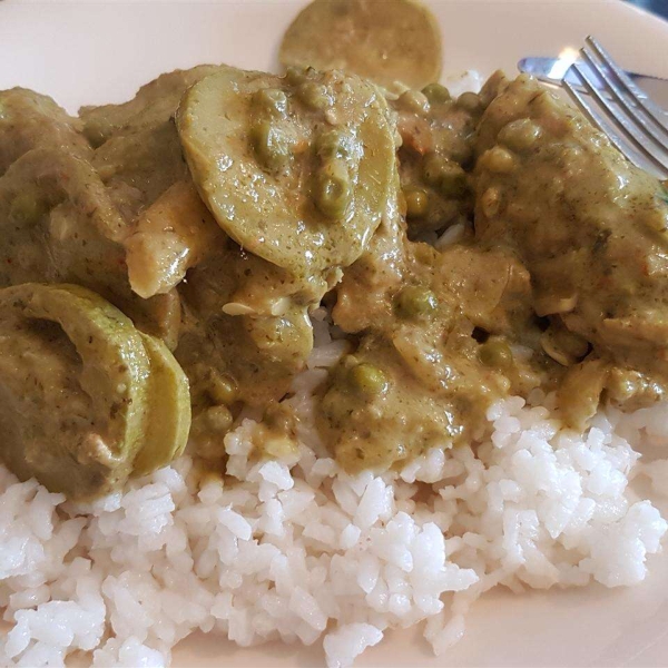 Green Coconut Chicken