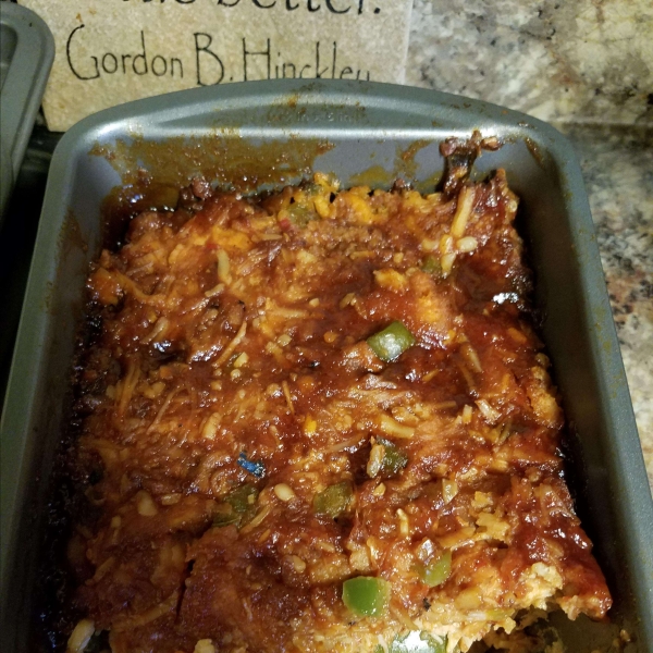 Salsa Chicken Meatloaf