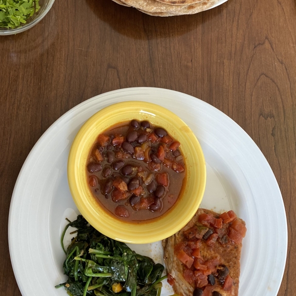 Instant Pot® Black Bean Pork Chops