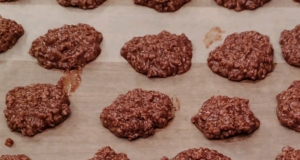 Grammy Sharon's Chocolate No-Bake Cookies