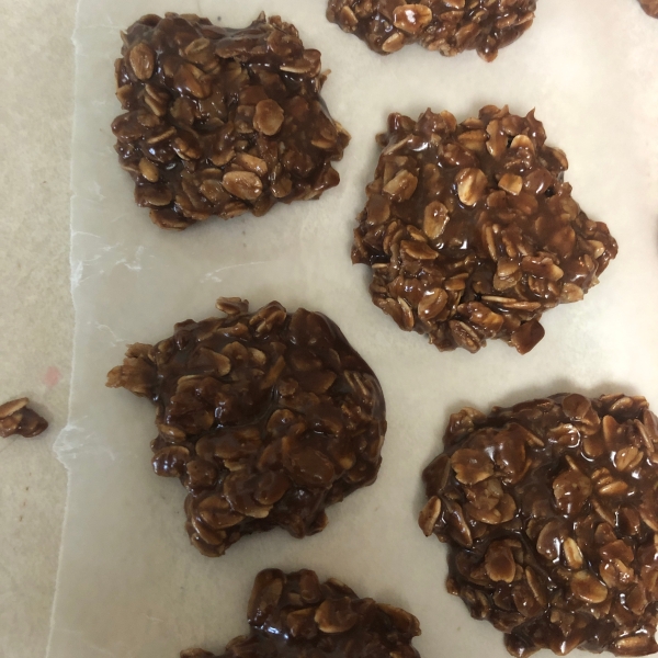 Grammy Sharon's Chocolate No-Bake Cookies