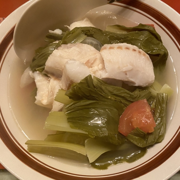 Fish Sinigang (Tilapia) - Filipino Sour Broth Dish