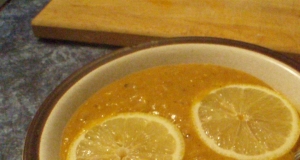 Turkish Red Lentil 'Bride' Soup