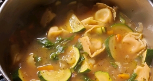 Tortellini in Chicken Broth