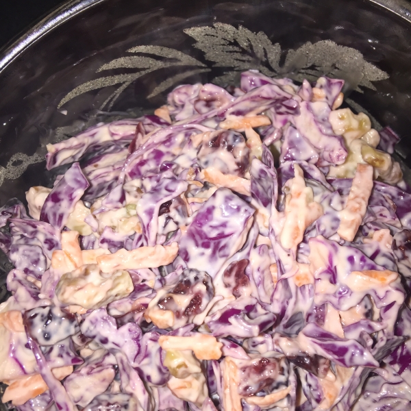 Red Cabbage Slaw