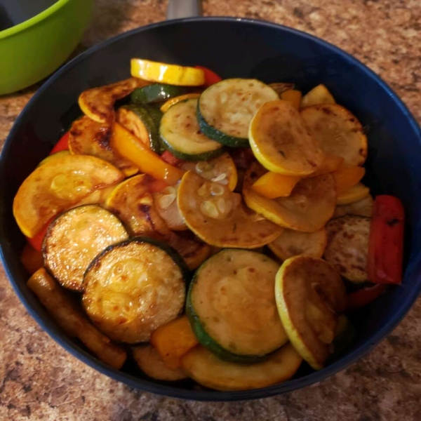 Grilled Vegetables with Balsamic Vinegar
