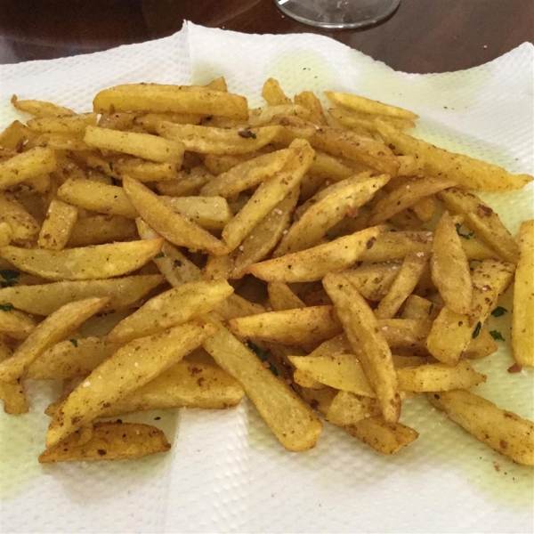 Indian Curry Potato Fries