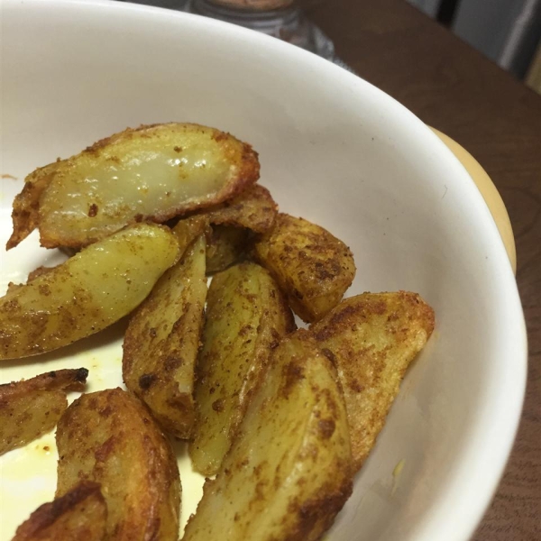 Indian Curry Potato Fries