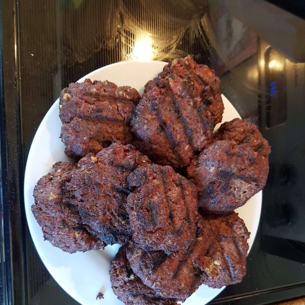Bacon and Venison Burgers