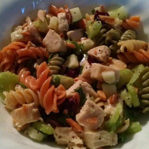 Poppy Seed Chicken Pasta Salad