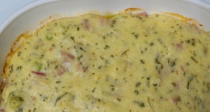 Grits and Ham Casserole