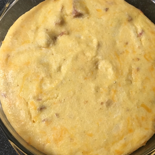 Grits and Ham Casserole