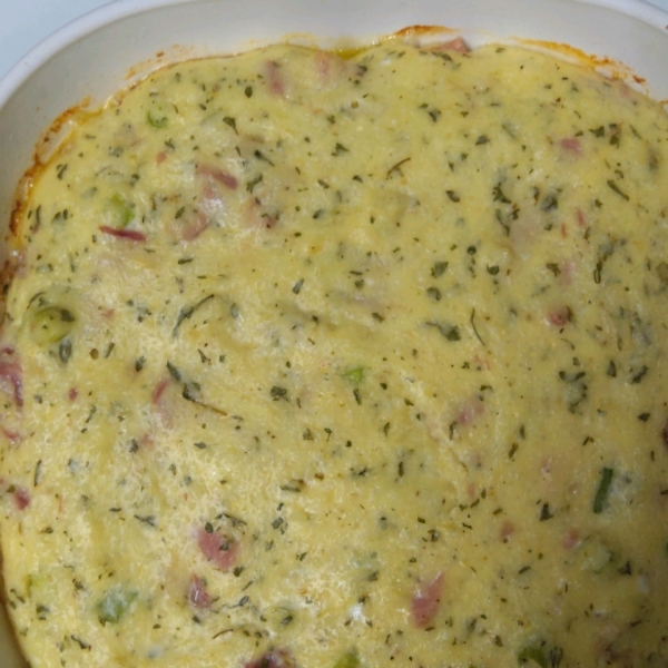 Grits and Ham Casserole