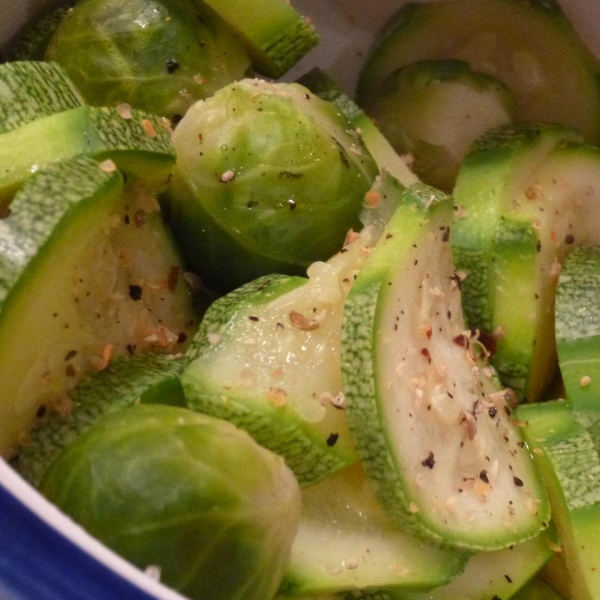 Steamed Zucchini