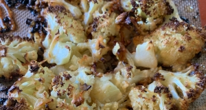 Roasted Cauliflower with Cheese