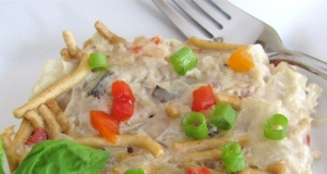 Chicken and Chinese Noodles Casserole