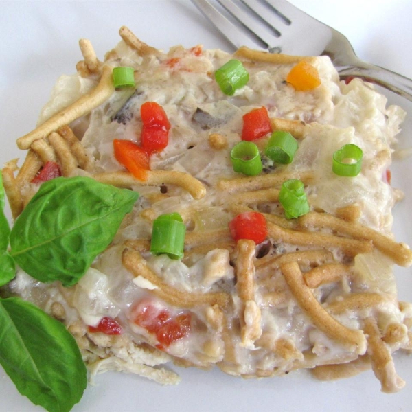 Chicken and Chinese Noodles Casserole