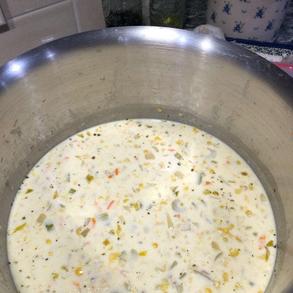 Cranked Up Corn Chowder