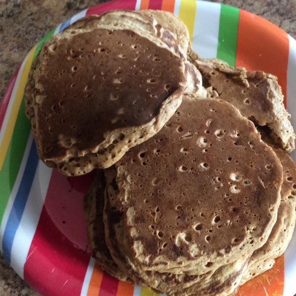 Whole Wheat Chocolate Chip Pancakes