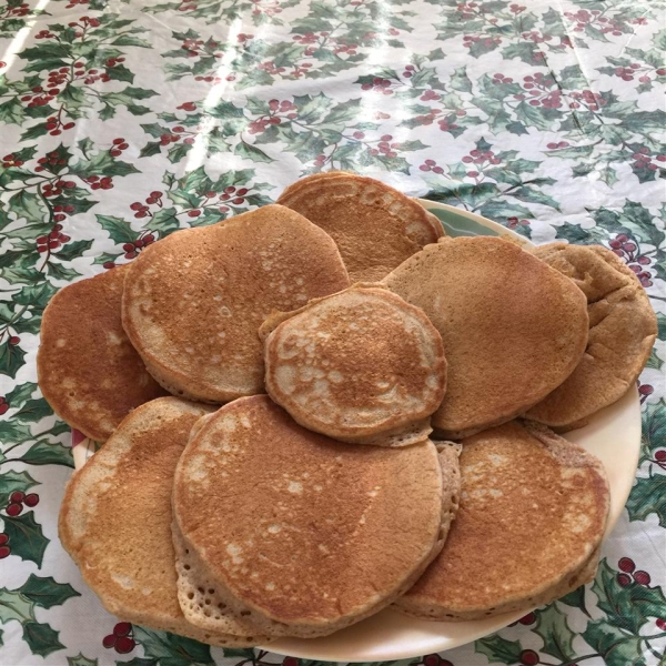 Whole Wheat Chocolate Chip Pancakes