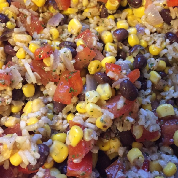 Black Bean and Rice Salad