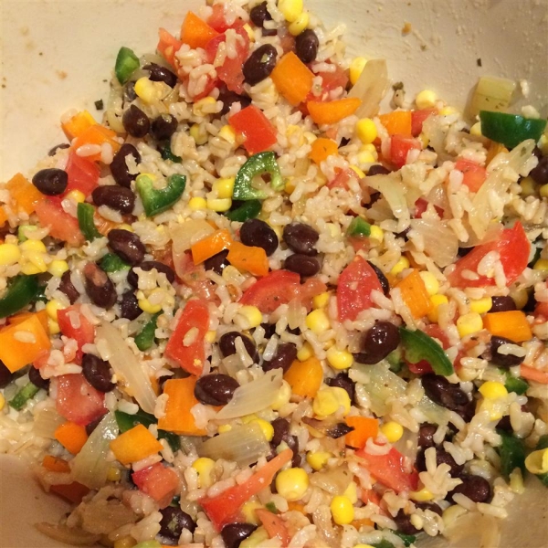 Black Bean and Rice Salad