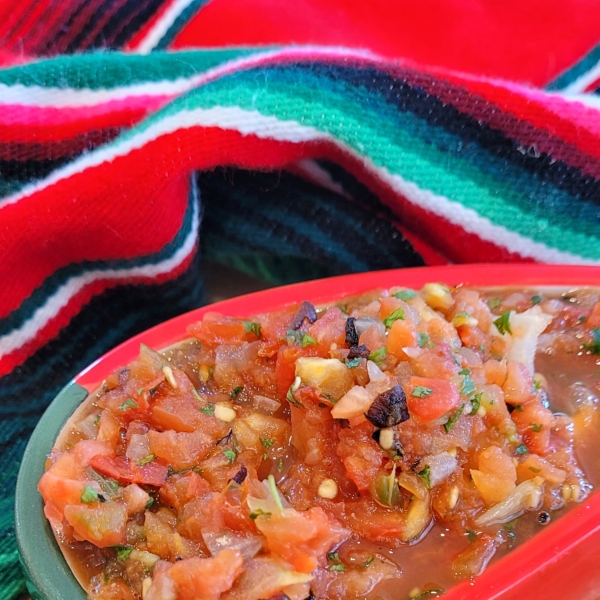 Authentic Fire-Roasted Tex-Mex Salsa