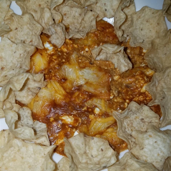 Lori's Quick and Easy No Bean Chili Dip