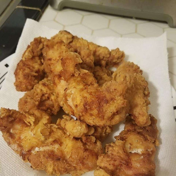 Extra-Crispy Fried Chicken Strips