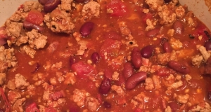 Bacon Cider Chili