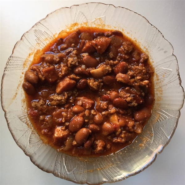 Bacon Cider Chili