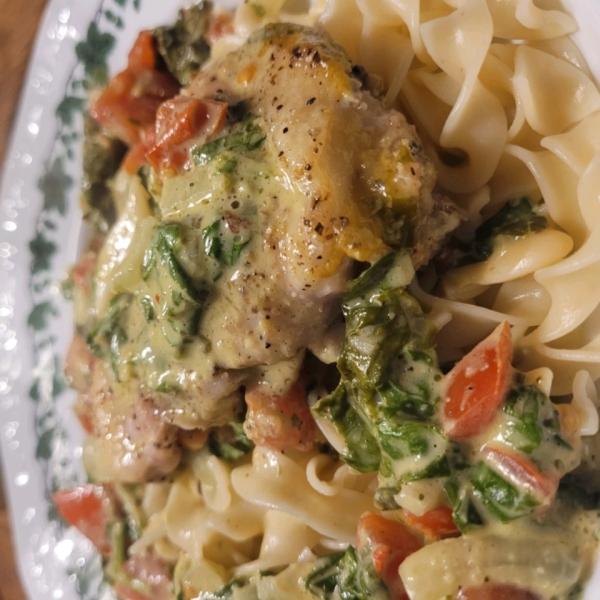 Italian Baked Chicken Thighs