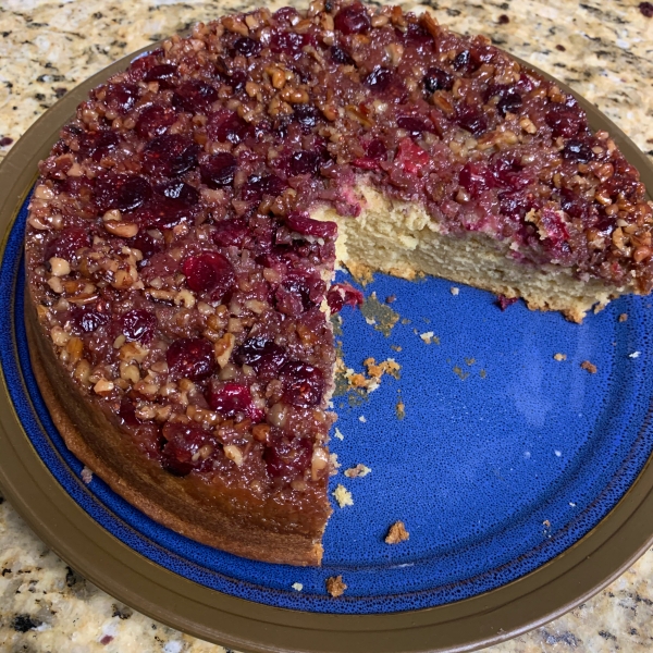 Cranberry Upside-Down Coffee Cake