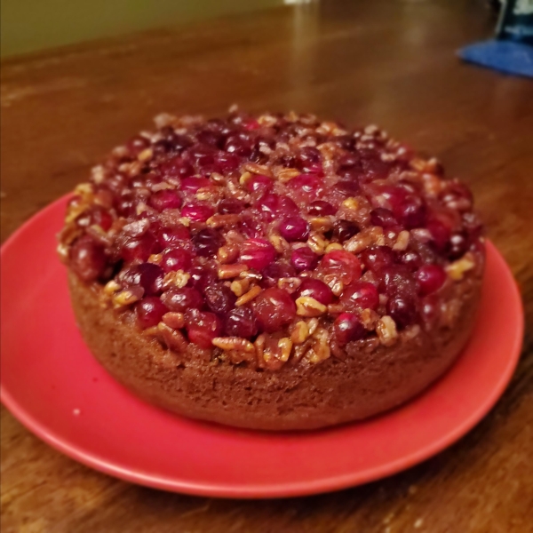 Cranberry Upside-Down Coffee Cake