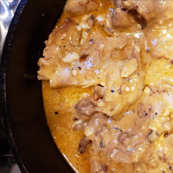 My Mother's Chicken Paprikash