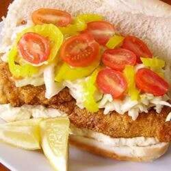 Catfish Po'Boy