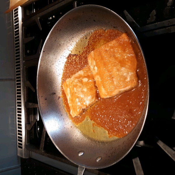 Miso Maple-Glazed Salmon