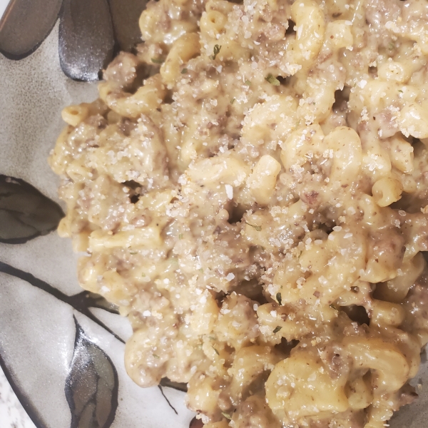 Cheese and Hamburger Macaroni