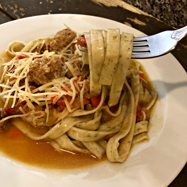 Hearty Fettuccini Bolognese Sauce